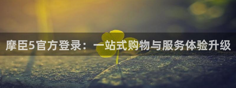 壹号娱乐登录界面入口：摩臣5官方登录：一站式购物与服务体验升级