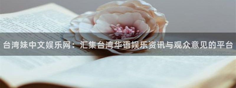 壹号娱乐体育官网入口登录：台湾妹中文娱乐网：汇集台湾华语娱乐资讯与观众意见的平台